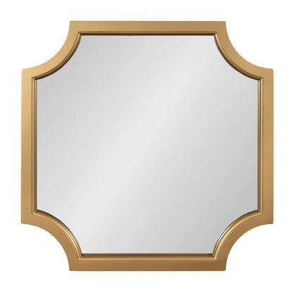 Miroir à cadre en bois festonné Kate et Laurel Hogan