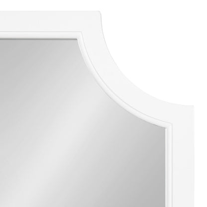 Miroir à cadre en bois festonné Kate et Laurel Hogan