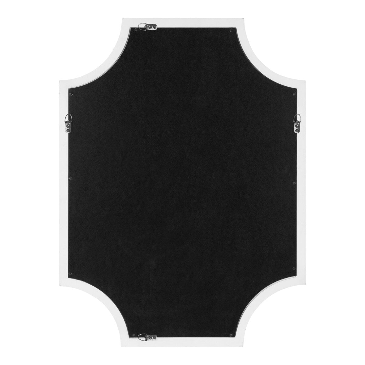 Miroir à cadre en bois festonné Kate et Laurel Hogan