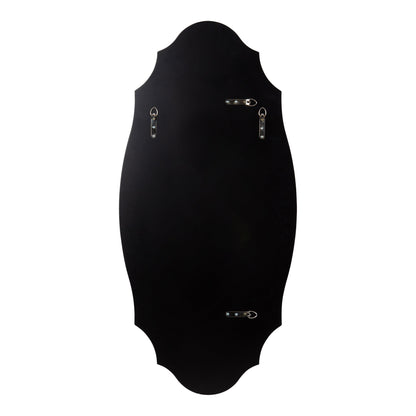 Miroir mural ovale festonné Kate and Laurel Leanna