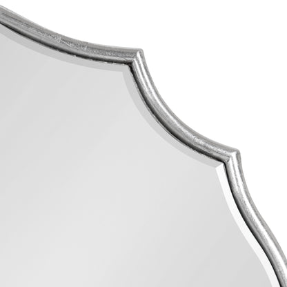 Miroir mural ovale festonné Kate and Laurel Leanna