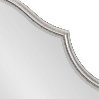 Miroir mural ovale festonné Kate and Laurel Leanna