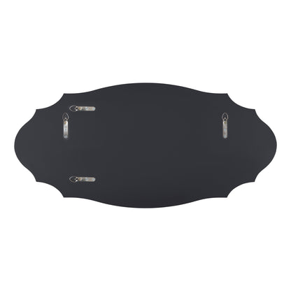 Miroir mural ovale festonné Kate and Laurel Leanna