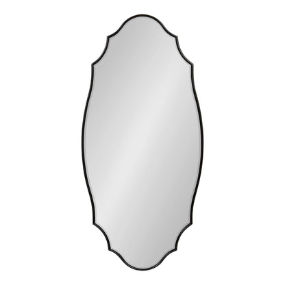 Miroir mural ovale festonné Kate and Laurel Leanna