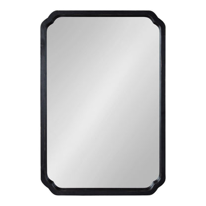 Miroir mural carré en bois Kate et Laurel Marston