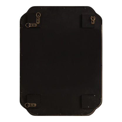 Miroir mural carré en bois Kate et Laurel Marston