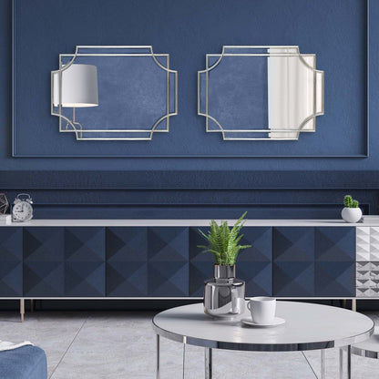 Miroir mural décoratif encadré traditionnel Kate and Laurel Minuette