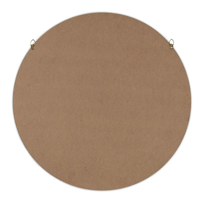 Miroir mural rond en bois Kate et Laurel Travis