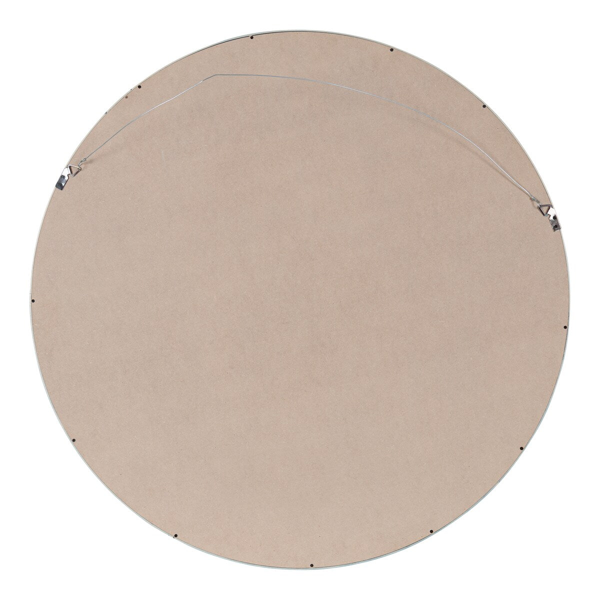 Miroir mural rond en bois Kate et Laurel Travis