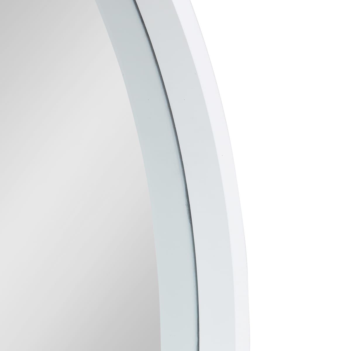 Miroir mural rond en bois Kate et Laurel Travis