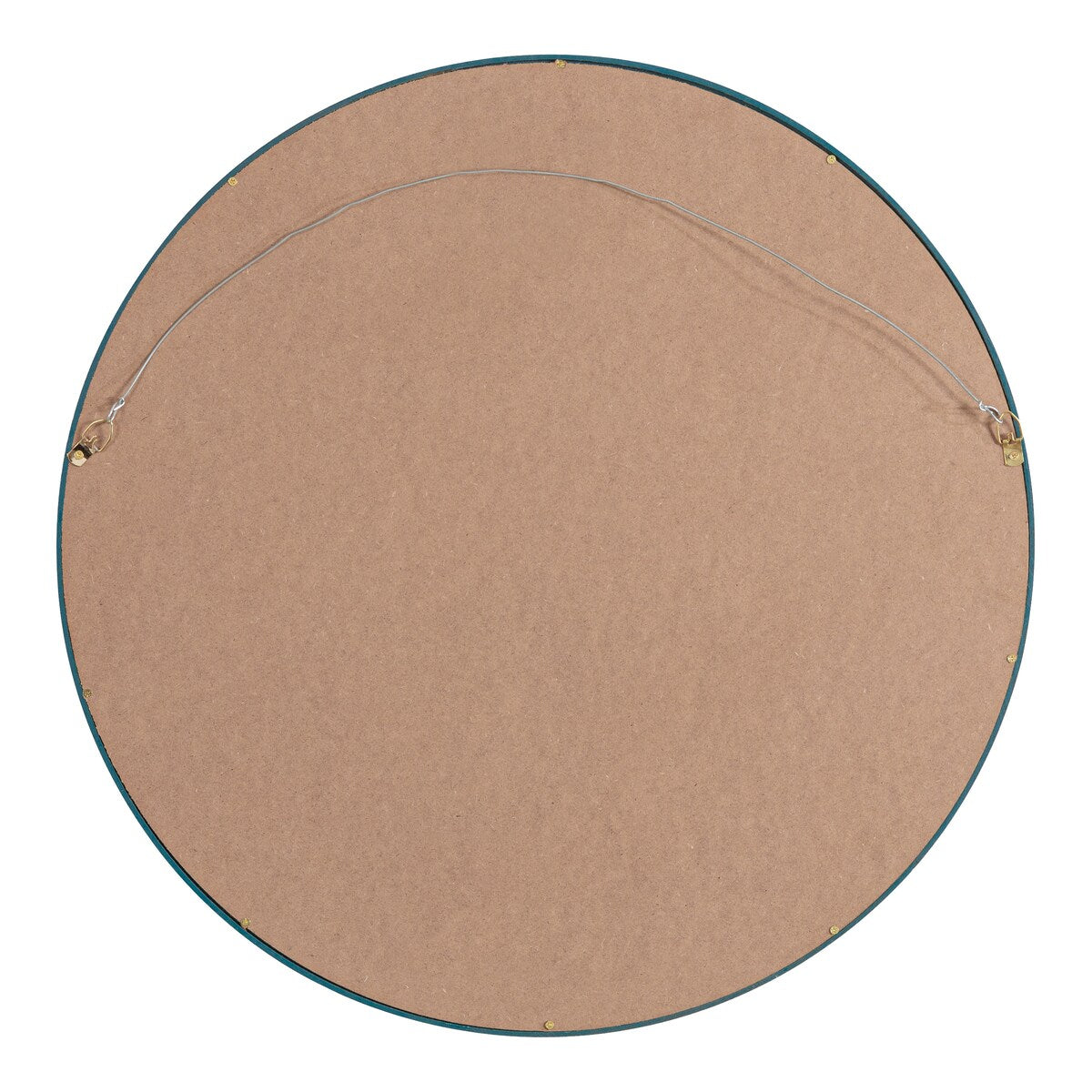 Miroir mural rond en bois Kate et Laurel Travis