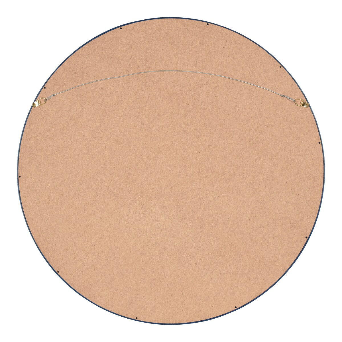 Miroir mural rond en bois Kate et Laurel Travis