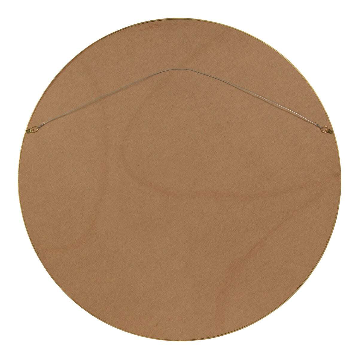 Miroir mural rond en bois Kate et Laurel Travis