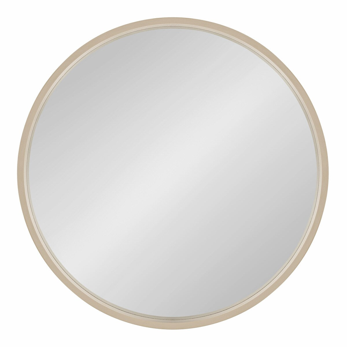 Miroir mural rond en bois Kate et Laurel Travis