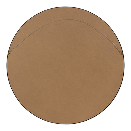 Miroir mural rond en bois Kate et Laurel Travis