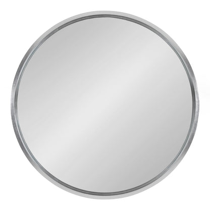 Miroir mural rond en bois Kate et Laurel Travis