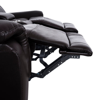 Collection de canapés inclinables manuels en cuir pour salon Meubles inclinables en cuir pour la maison, le bureau et le salon