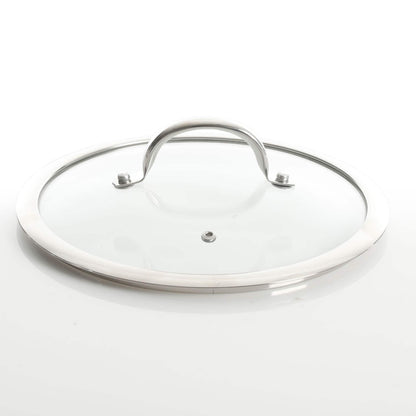 Ensemble de 10 pièces de batterie de cuisine Kenmore Elite Devon en acier inoxydable épais