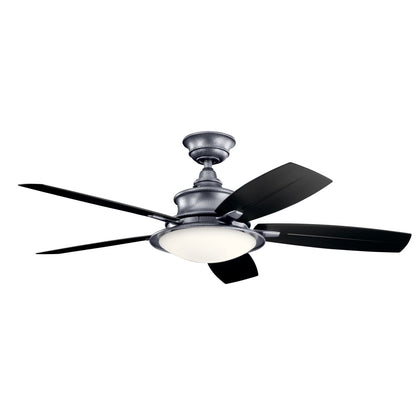 Ventilateur de plafond Kichler Cameron 52 à 5 pales avec télécommande et éclairage LED
