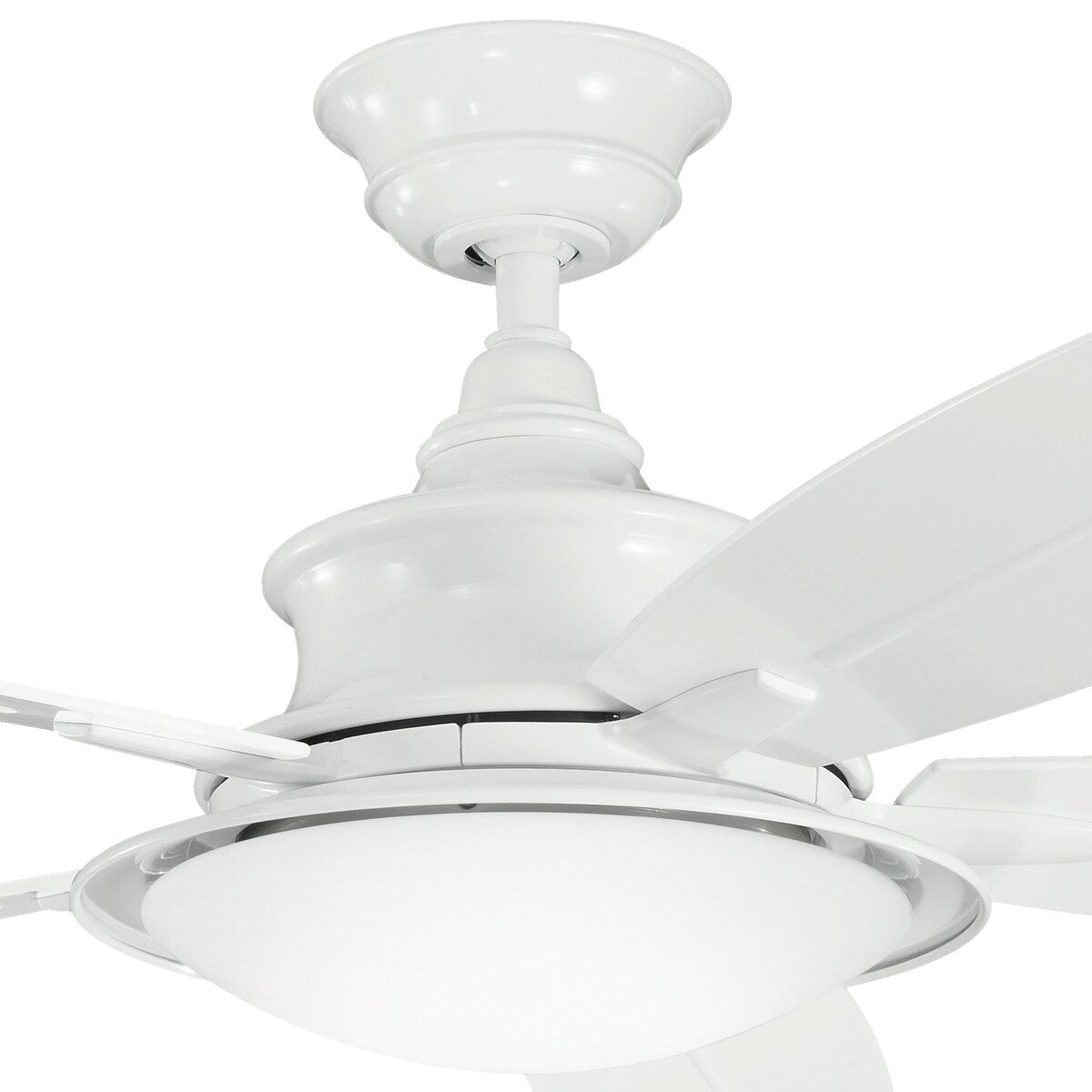 Ventilateur de plafond Kichler Cameron 52 à 5 pales avec télécommande et éclairage LED