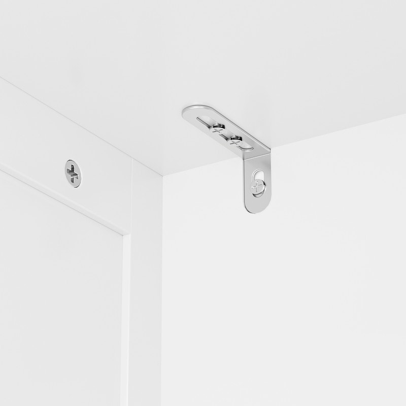 Armoire de rangement de cuisine, meuble de rangement de salle de bain autoportant avec 2 portes et tiroirs