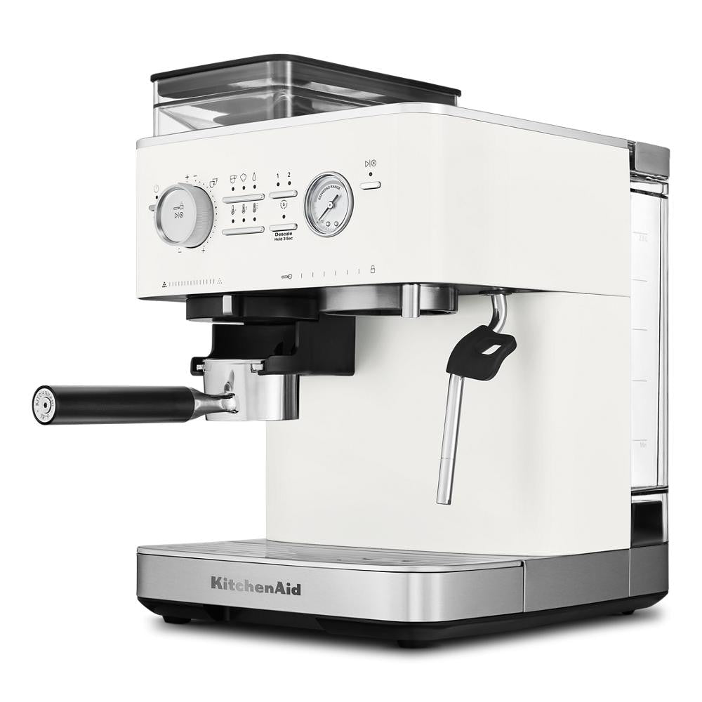 Machine à expresso semi-automatique KitchenAid avec broyeur à meules, KES6551