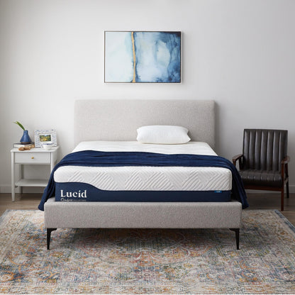 Matelas hybride Lucid de 30 cm en gel et aloe vera