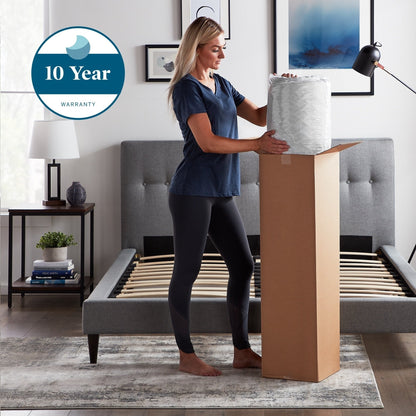 Matelas Lucid en mousse à mémoire de forme et gel de 14 pouces