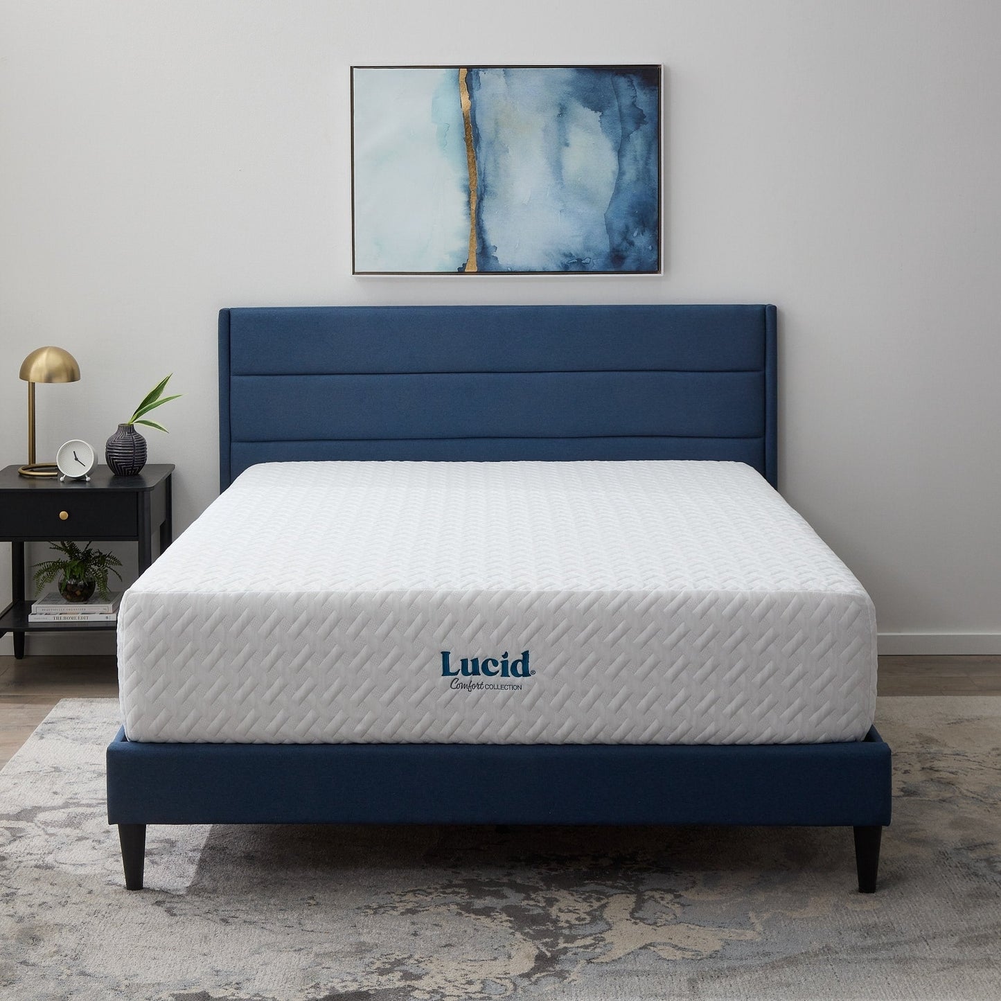 Matelas Lucid en mousse à mémoire de forme et gel de 14 pouces