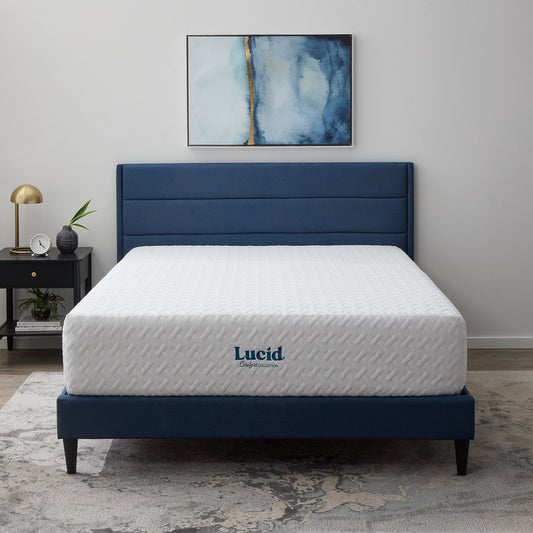 Matelas Lucid en mousse à mémoire de forme et gel de 14 pouces