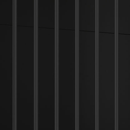 Grand meuble d'angle pour 2 chiens, cage en forme de L - 58,7 x 41,1 pouces