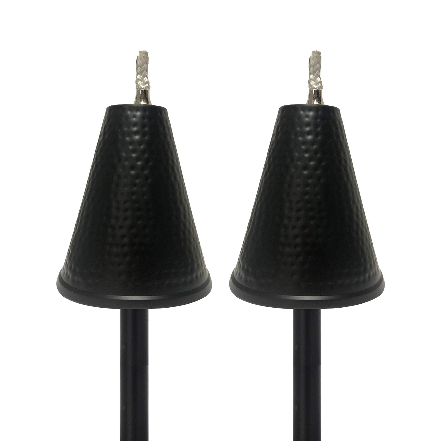 Grande torche tiki hawaïenne en forme de cône