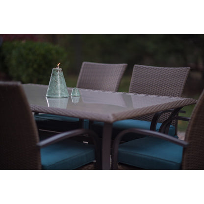 Grande torche tiki hawaïenne en forme de cône