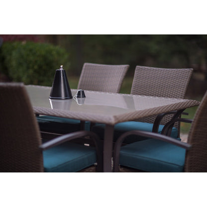 Grande torche tiki hawaïenne en forme de cône