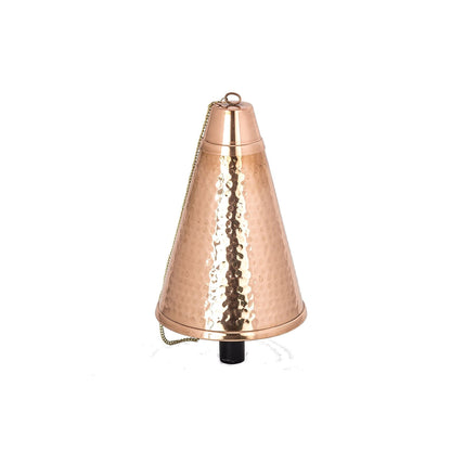 Grande torche tiki hawaïenne en forme de cône