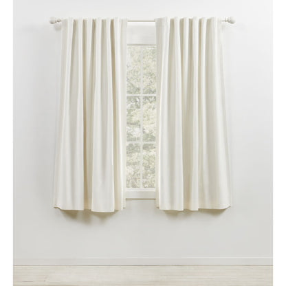 Panneau de rideau occultant Lauren Ralph Lauren Waller à pattes de fixation/pochette pour tringle