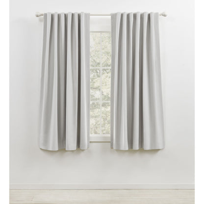 Panneau de rideau occultant Lauren Ralph Lauren Waller à pattes de fixation/pochette pour tringle