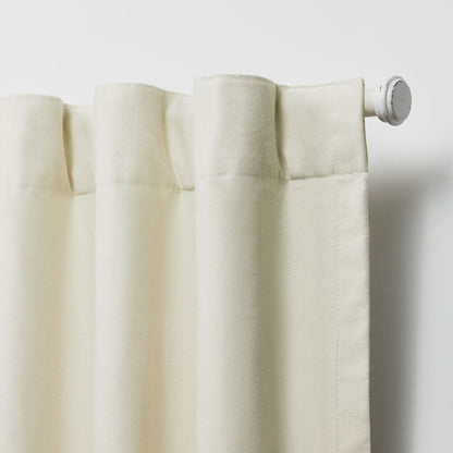 Panneau de rideau occultant Lauren Ralph Lauren Waller à pattes de fixation/pochette pour tringle