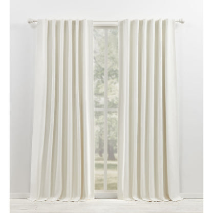 Panneau de rideau occultant Lauren Ralph Lauren Waller à pattes de fixation/pochette pour tringle