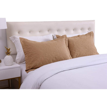 Taie d'oreiller brodée Porch &amp; Den Manor (lot de 2)