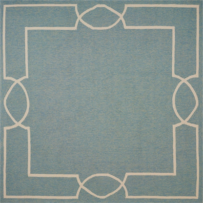 Tapis d'intérieur/extérieur Libby Langdon Hamptons Ocean Madison