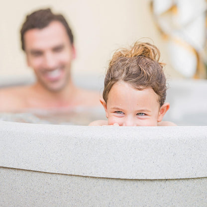 Spa Lifesmart LS100DX 4 places, 20 jets, 110 V, prêt à l'emploi, avec cascade