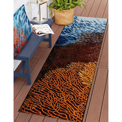 Tapis intérieur/extérieur corail Liora Manne Marina