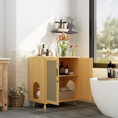 Bac à litière pour chat, meuble pour litière, table d'appoint, canapé, table