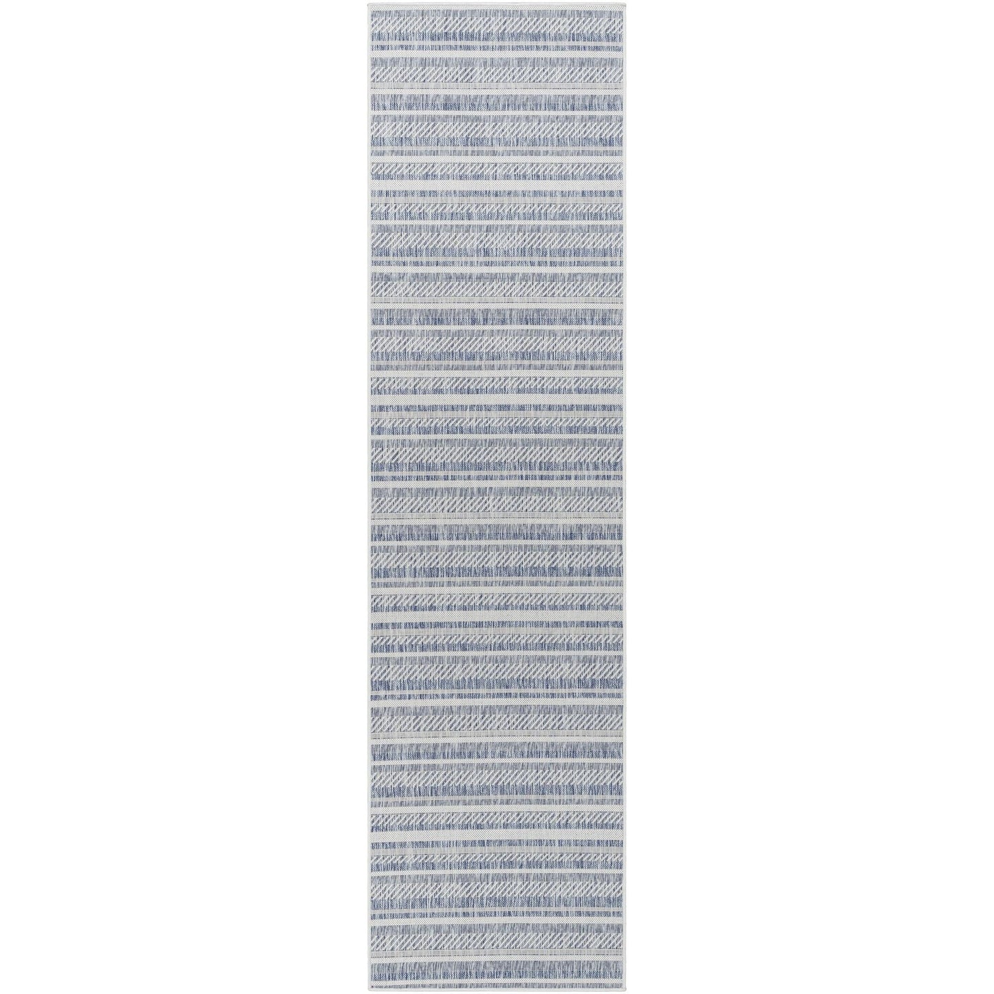 Tapis d'extérieur à rayures bohèmes Eagean de Livabliss