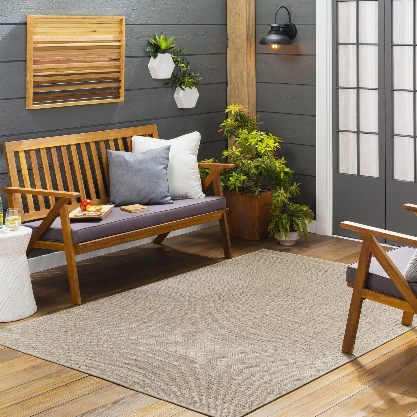 Tapis d'extérieur Livabliss Eagean Bohemian Tribal