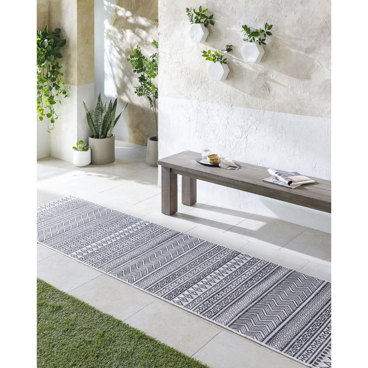 Tapis d'extérieur Livabliss Eagean Bohemian Tribal
