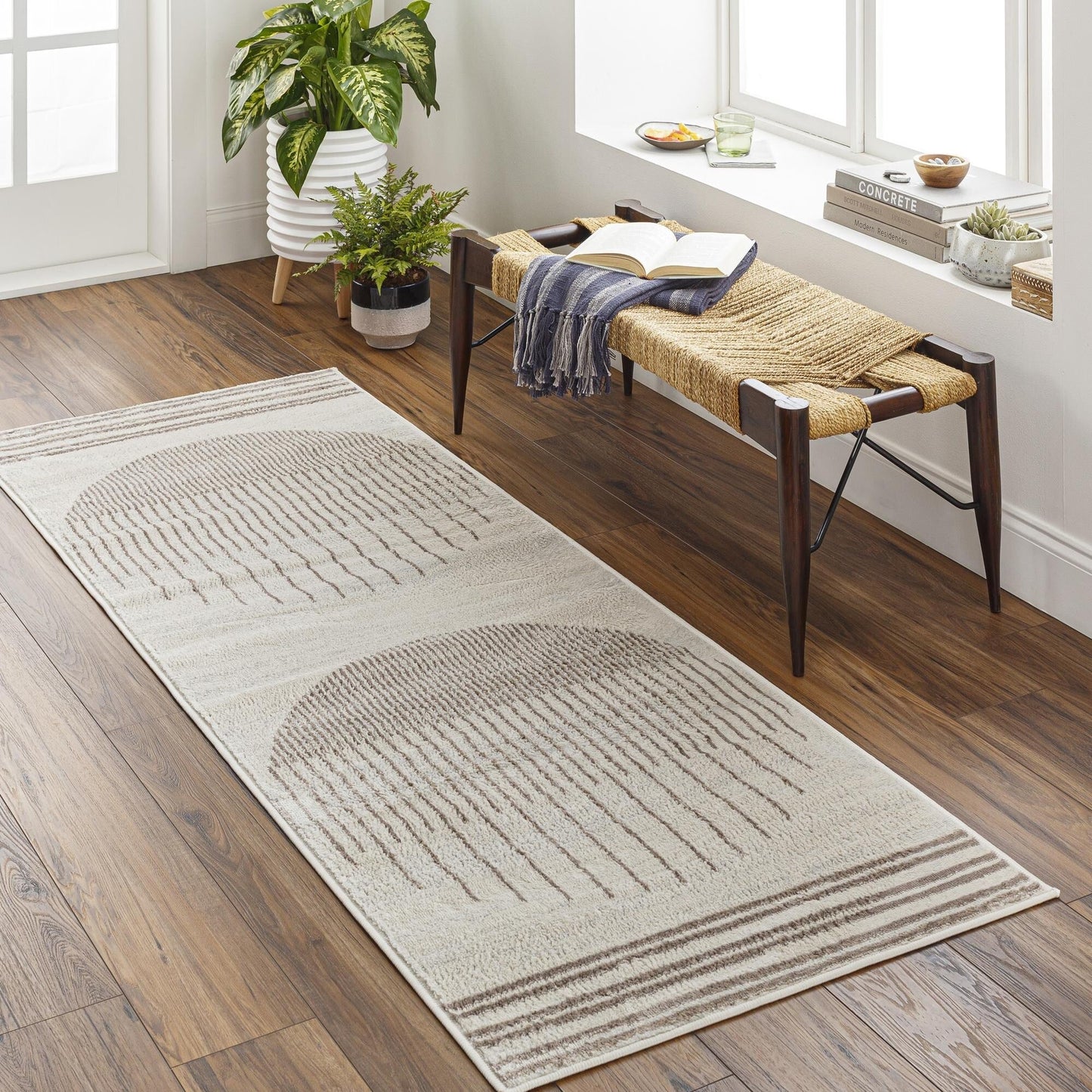 Tapis minimaliste Floransa à effet ombré Livabliss