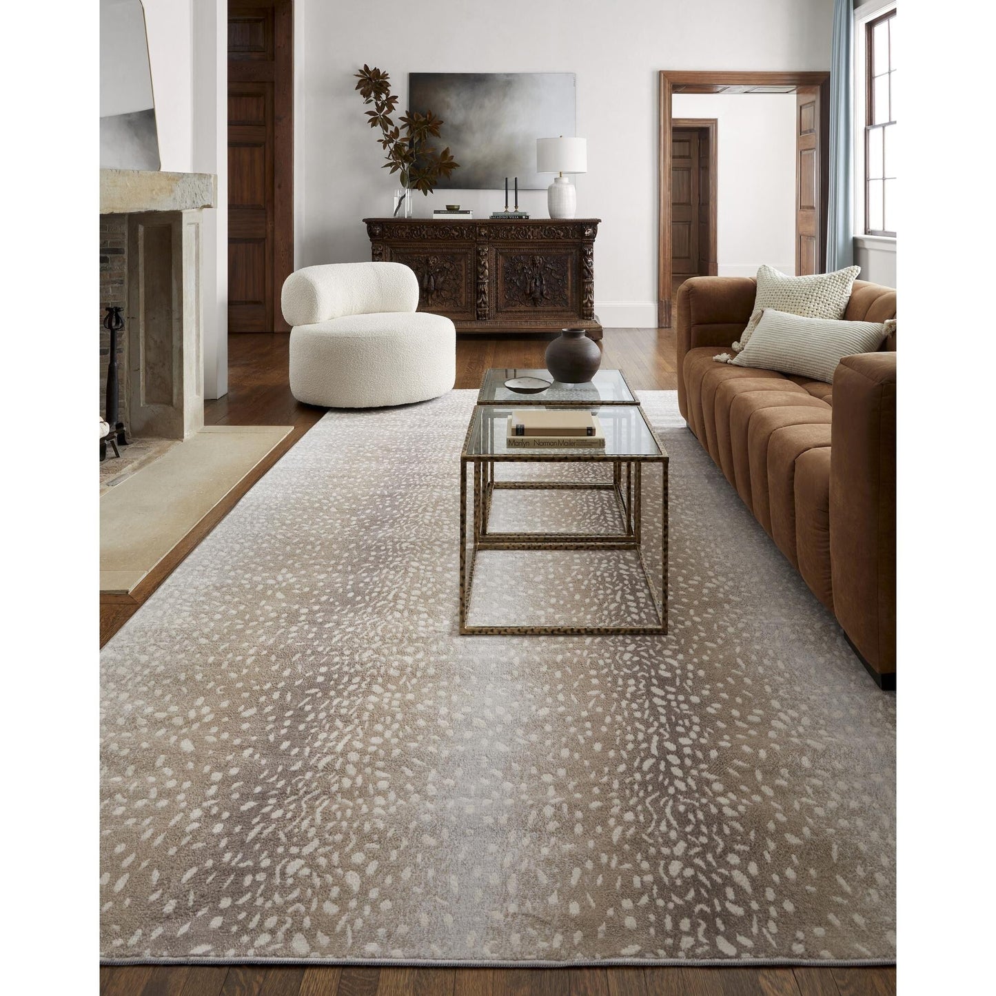 Tapis minimaliste animalier Roma de Livabliss