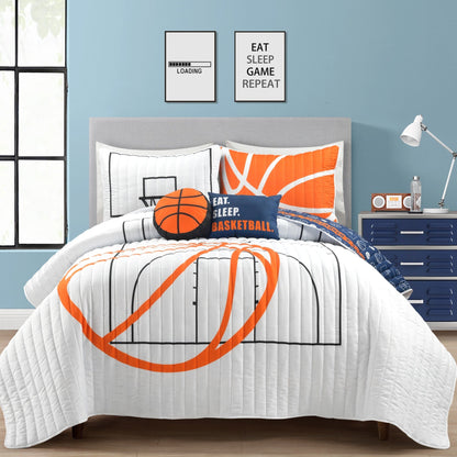 Ensemble de courtepointe Lush Decor Basketball Game